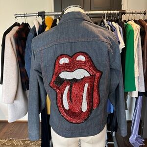 Vintage Rolling Stones Levi Jacket